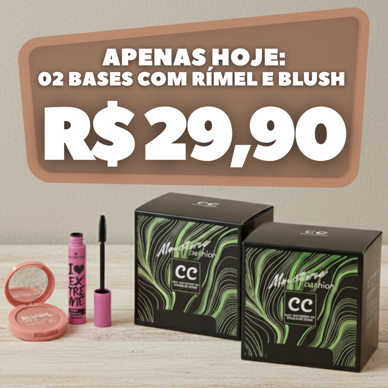 FRETE GRÁTIS - Base Moisture Cushion 40g - Anti Manchas & Expressões